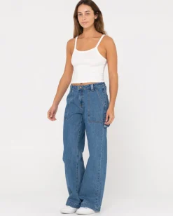 Billie Low Rise Denim Carpenter Jean | Rusty Best