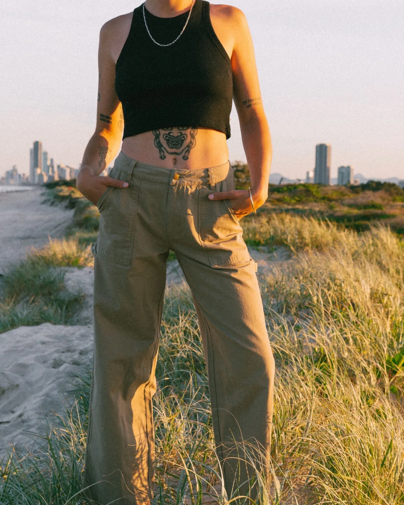 Billie Mid Rise Carpenter Pant | Rusty Best