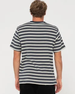 Biscuits Striped Short Sleeve Tee | Rusty Online