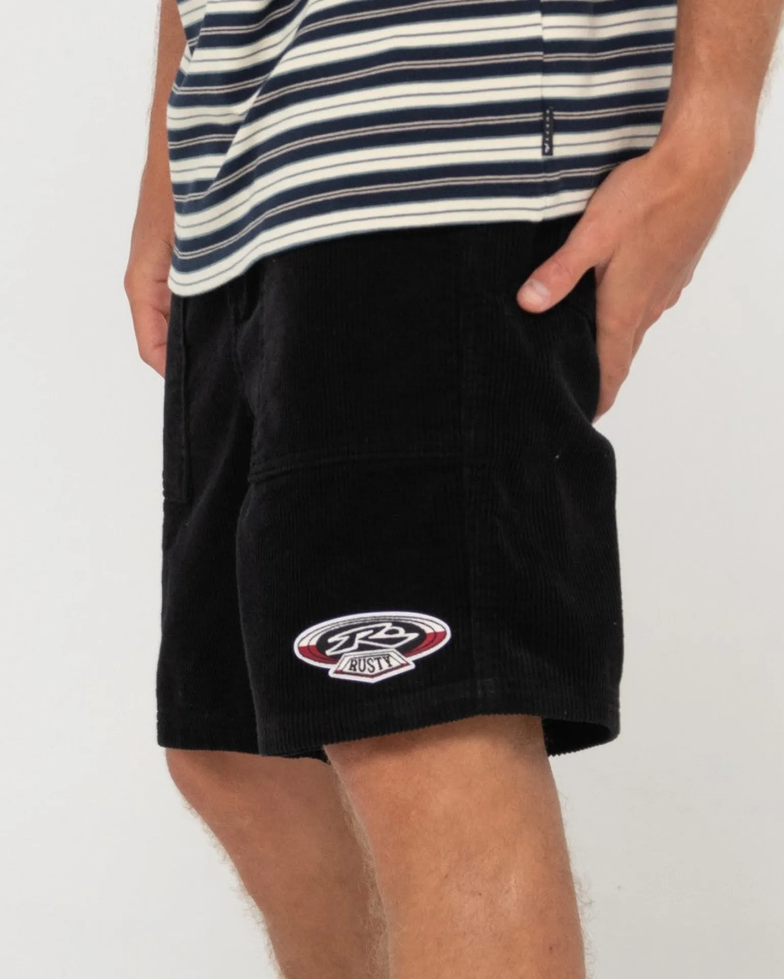 Biscuits Striped Short Sleeve Tee | Rusty Online
