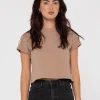 Blanks Baby Tee | Rusty Hot