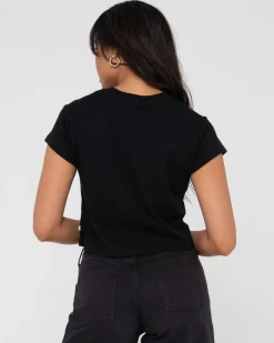Blanks Baby Tee | Rusty Cheap