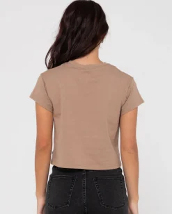 Blanks Baby Tee | Rusty Hot
