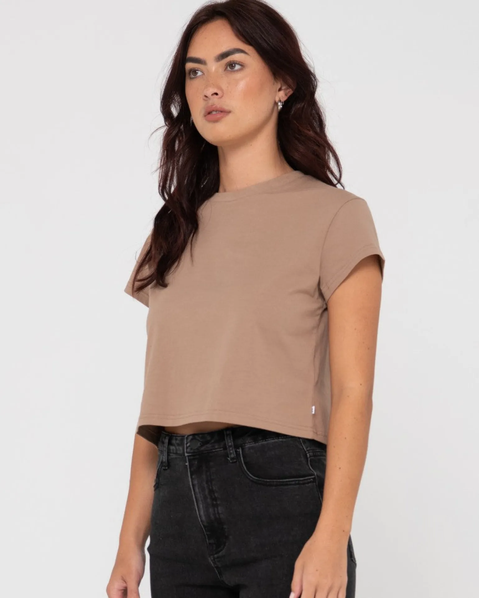 Blanks Baby Tee | Rusty Hot