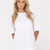Blanks Boyfriend Fit Tee | Rusty Clearance