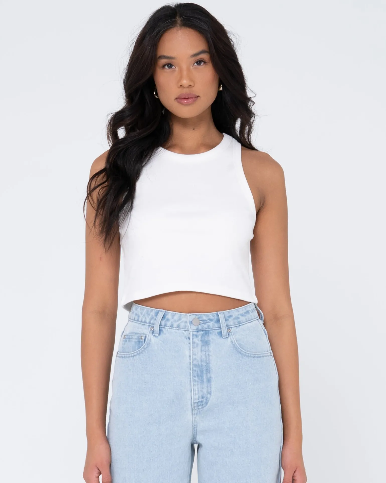 Blanks Racer Tank Top | Rusty New