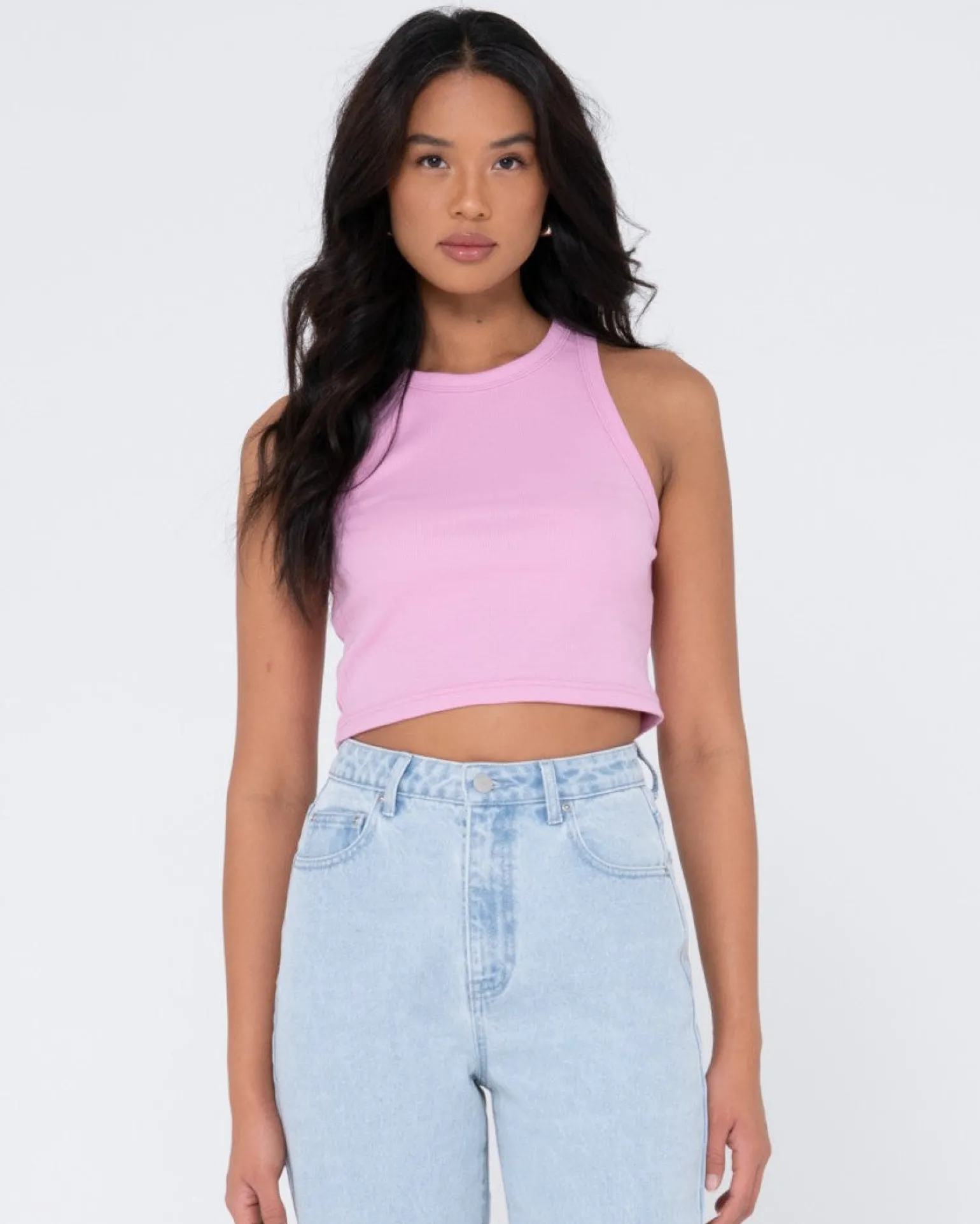 Blanks Racer Tank Top | Rusty Discount