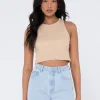 Blanks Racer Tank Top | Rusty Cheap