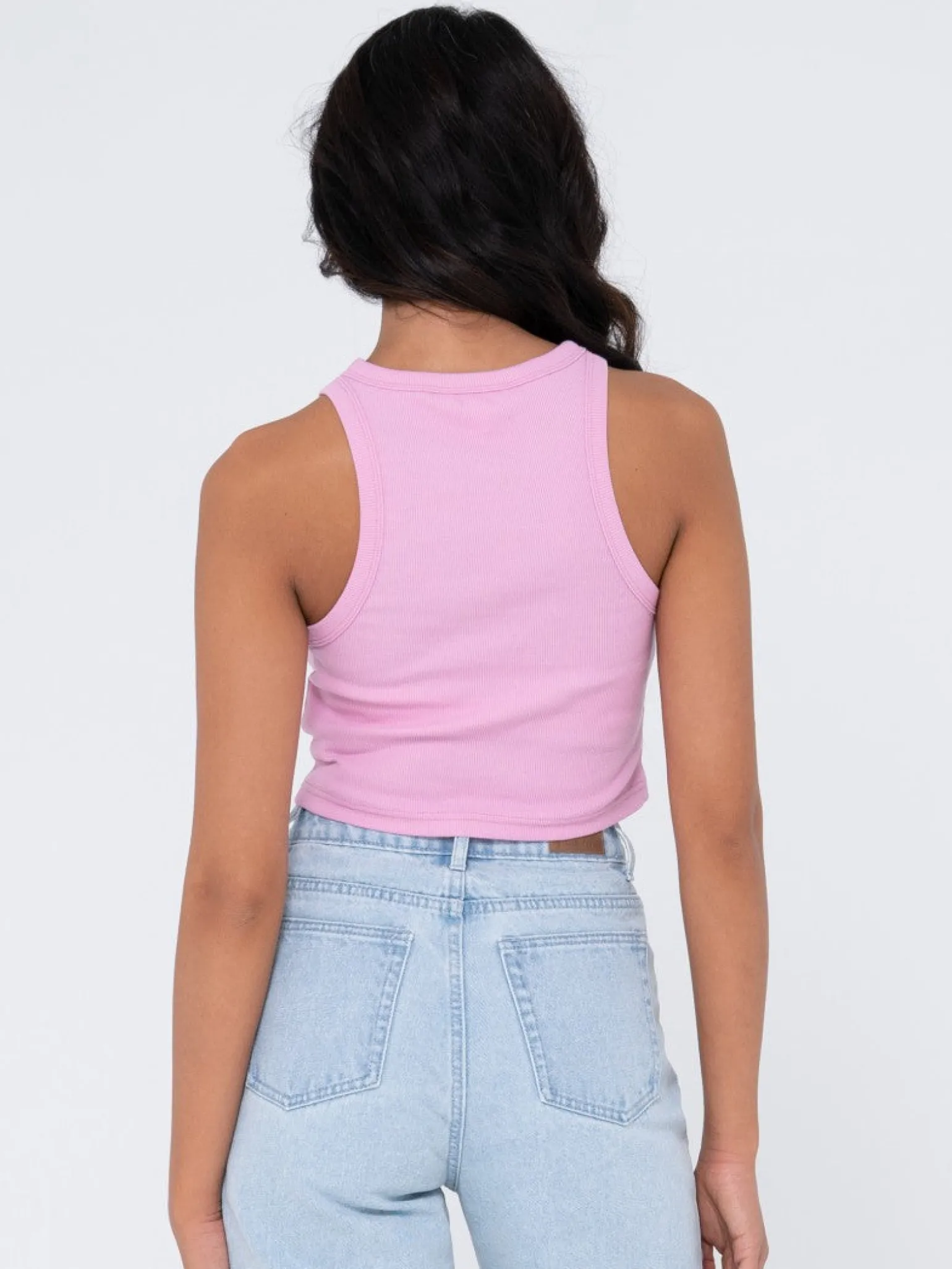 Blanks Racer Tank Top | Rusty Discount