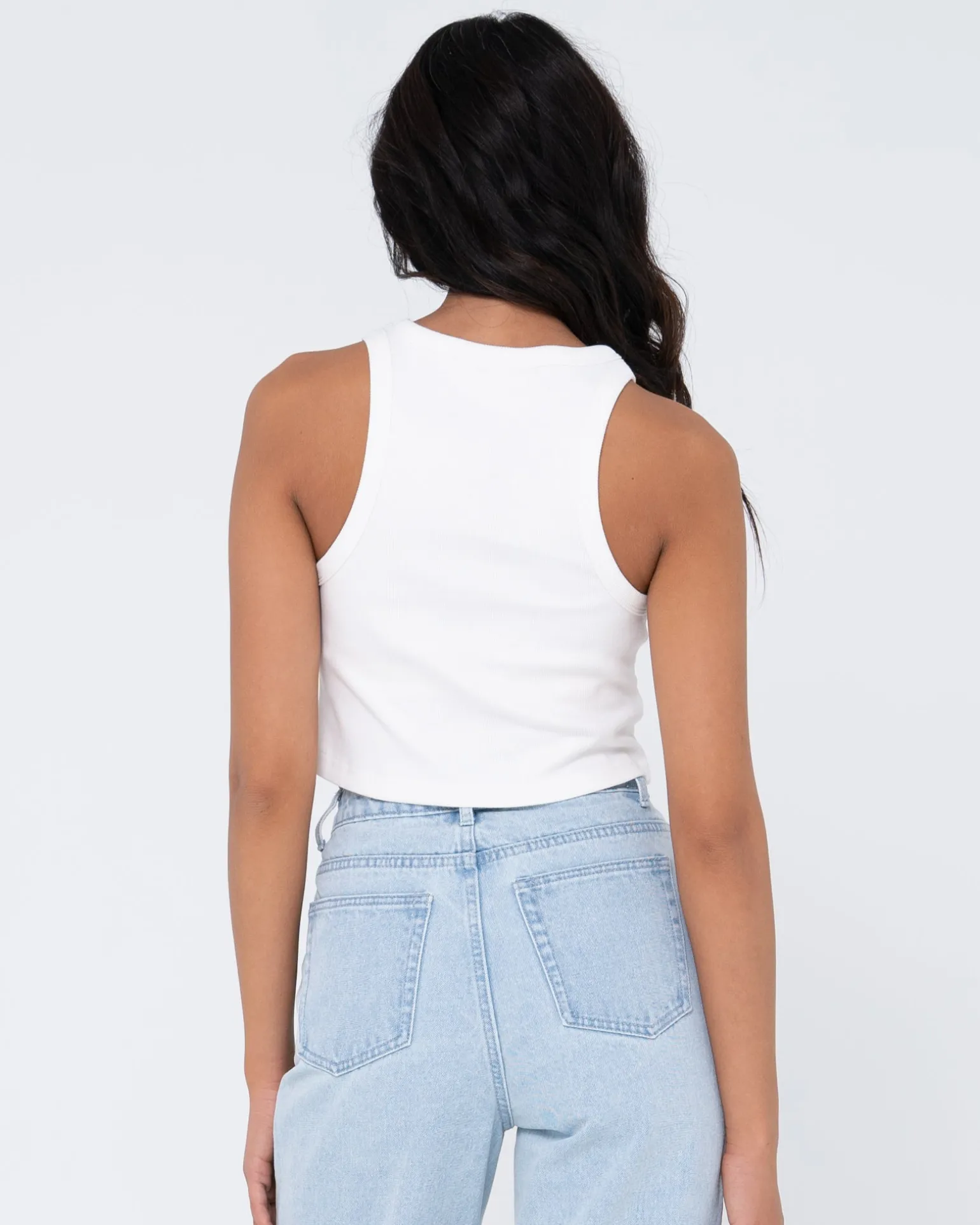 Blanks Racer Tank Top | Rusty New