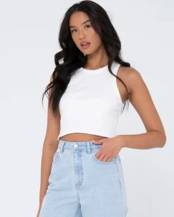 Blanks Racer Tank Top | Rusty New