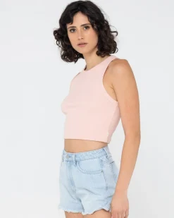 Blanks Racer Tank Top | Rusty New