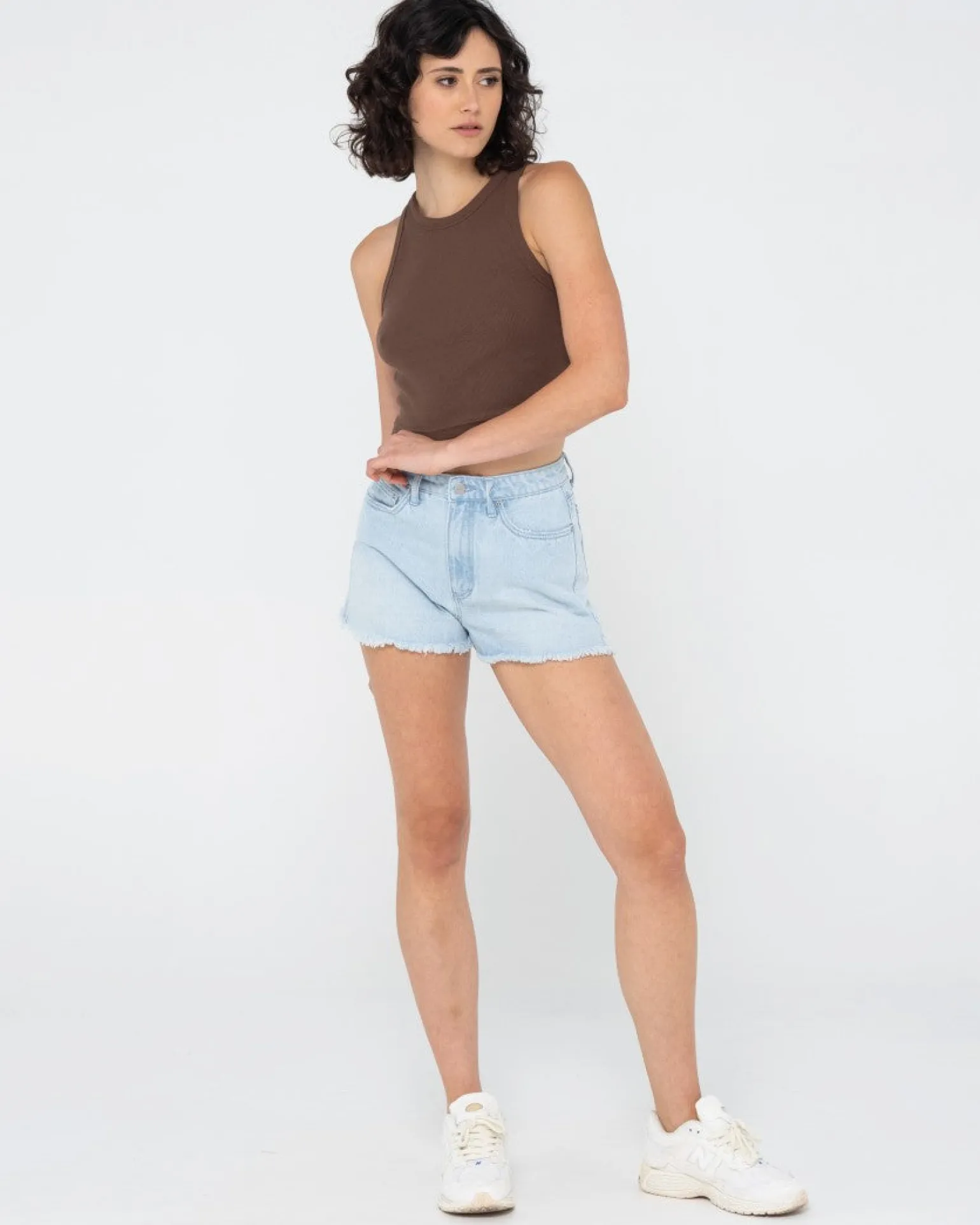 Blanks Racer Tank Top | Rusty Best Sale