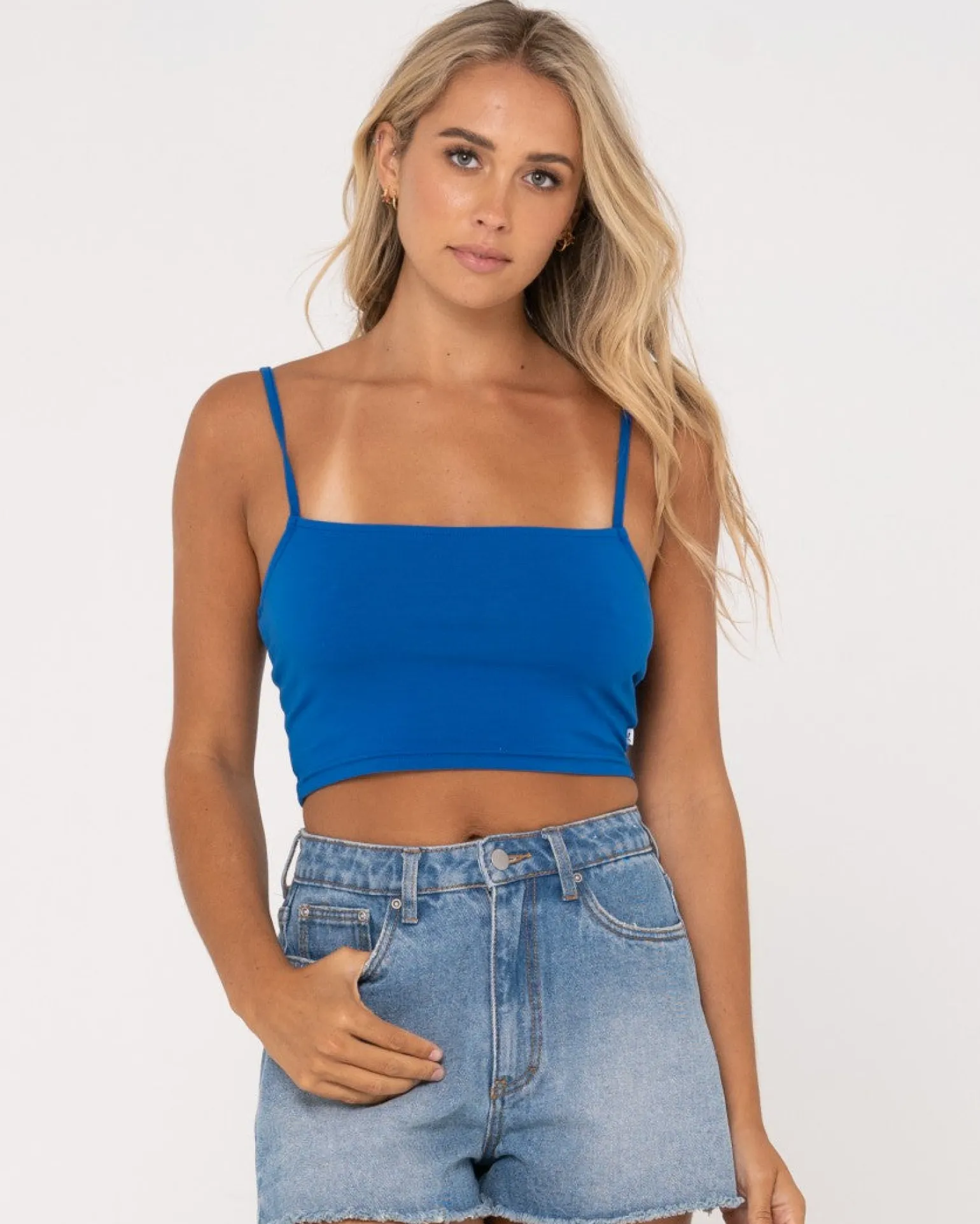 Blanks Slim Fit Cami | Rusty Online