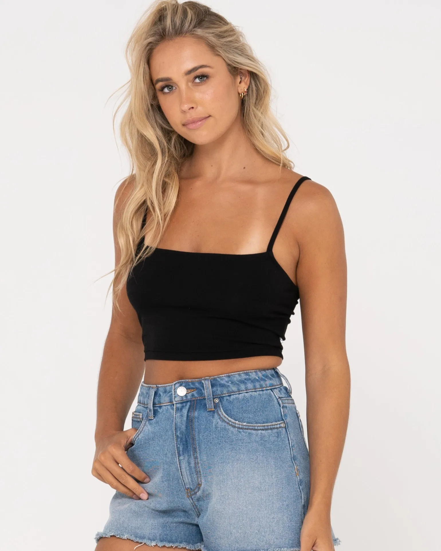 Blanks Slim Fit Cami | Rusty Cheap