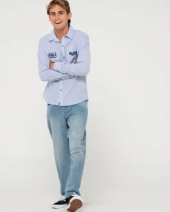 Boat Day Linen Long Sleeve Shirt | Rusty Outlet