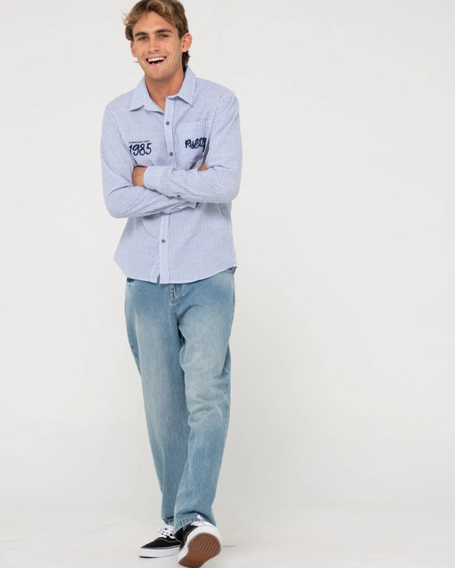 Boat Day Linen Long Sleeve Shirt | Rusty Outlet