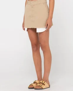 Bobbi Mid Rise Mini Skirt | Rusty Online