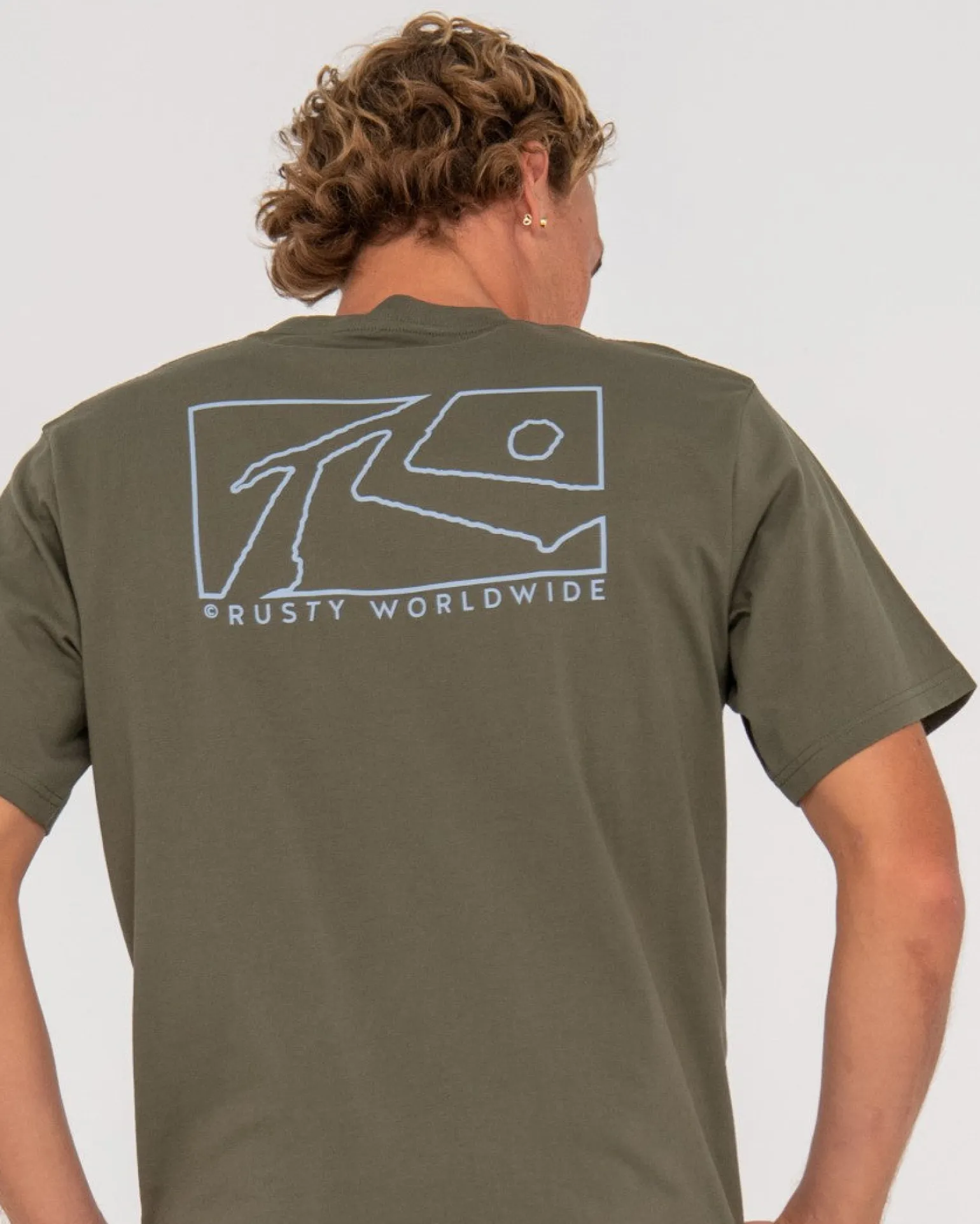 Boxed Out Short Sleeve Graphic Tee | Rusty Store