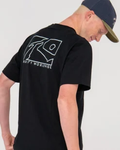 Boxed Out Short Sleeve Graphic Tee | Rusty Store