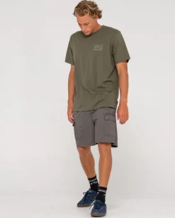 Boxed Out Short Sleeve Graphic Tee | Rusty Store