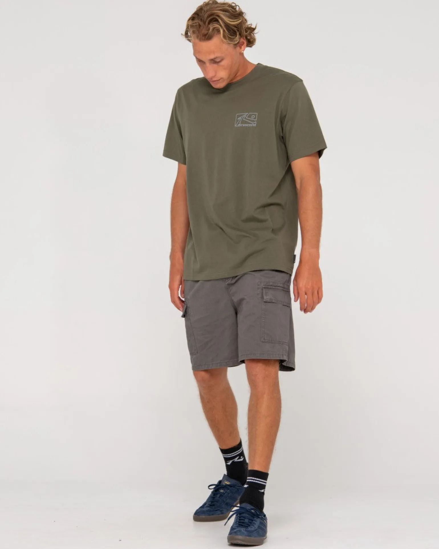 Boxed Out Short Sleeve Graphic Tee | Rusty Store
