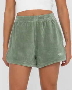Bronte High Waisted Cord Short | Rusty Cheap