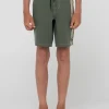Burnt Rubber Vintage Wash Boardshort Boys | Rusty Cheap