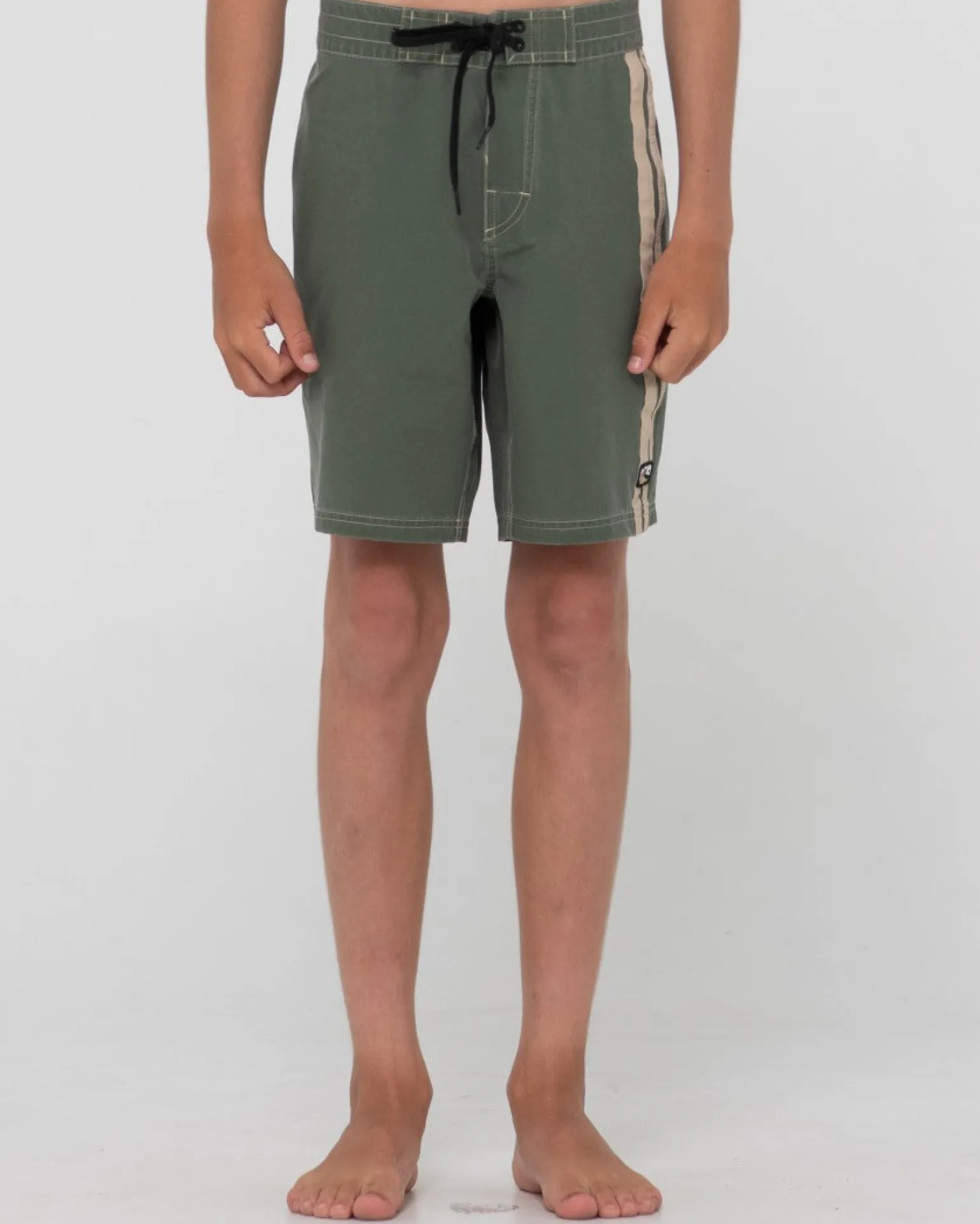 Burnt Rubber Vintage Wash Boardshort Boys | Rusty Discount