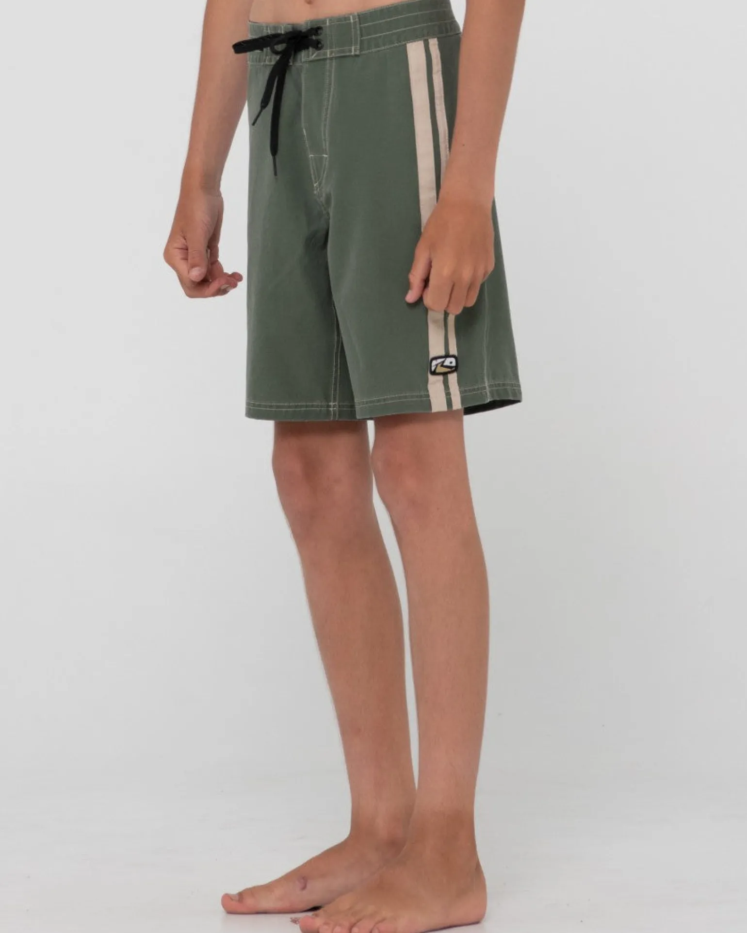 Burnt Rubber Vintage Wash Boardshort Boys | Rusty Discount