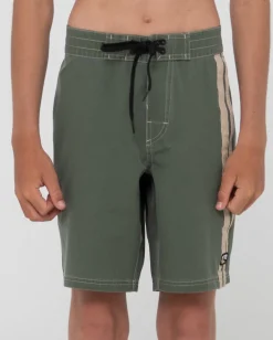 Burnt Rubber Vintage Wash Boardshort Boys | Rusty Cheap