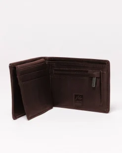 Busted Leather Wallet | Rusty Best Sale