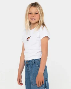 Butterfly Skimmer Baby Tee Girls | Rusty Sale