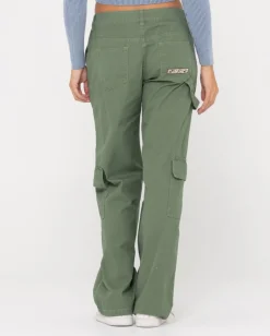 Cade Low Rise Straight Cargo Pant | Rusty New