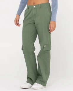 Cade Low Rise Straight Cargo Pant | Rusty New