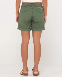 Cadet Low Rise Canvas Short | Rusty Cheap