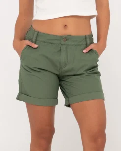 Cadet Low Rise Canvas Short | Rusty Cheap