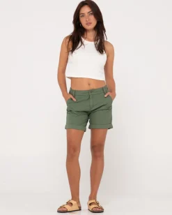 Cadet Low Rise Canvas Short | Rusty Cheap