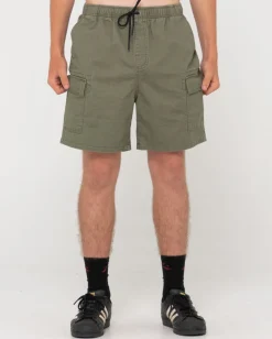 Camper Cargo Elastic Short | Rusty Cheap