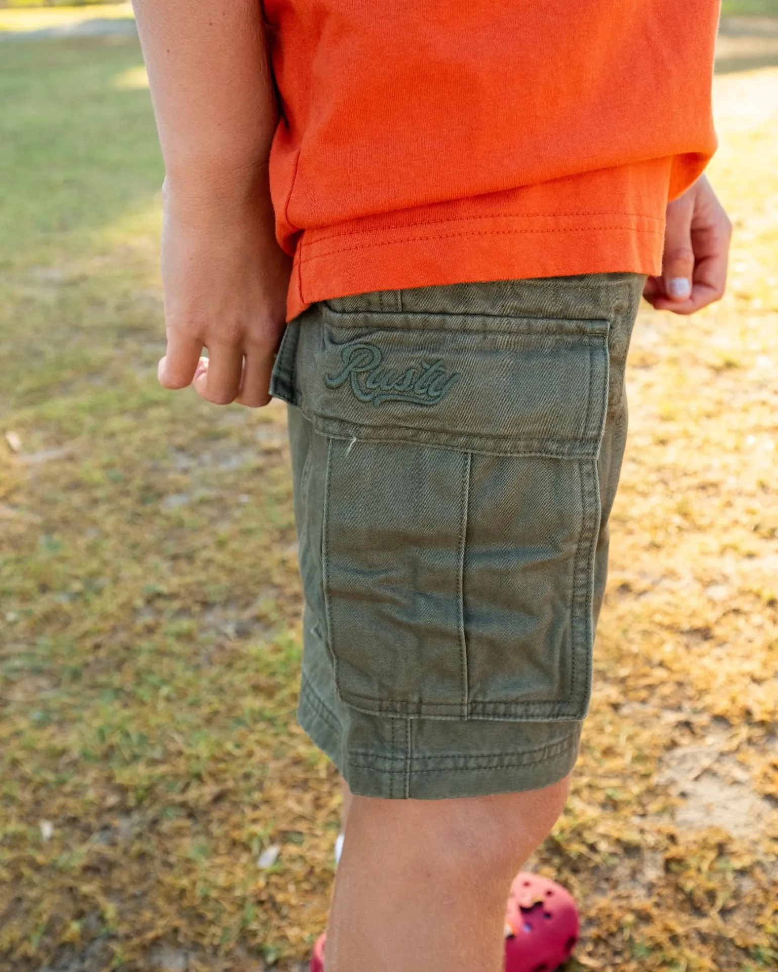 Camper Cargo Elastic Short Boys | Rusty Online