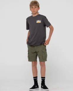 Camper Cargo Elastic Short Boys | Rusty Online
