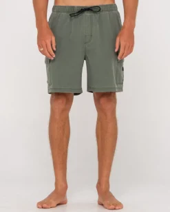 Camper Elastic Hybrid Walkshort | Rusty Store