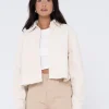 Carmen Cord Overshirt Jacket | Rusty Hot