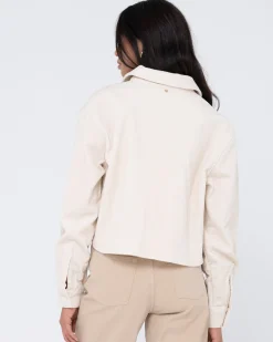 Carmen Cord Overshirt Jacket | Rusty Store