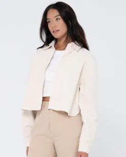 Carmen Cord Overshirt Jacket | Rusty Store