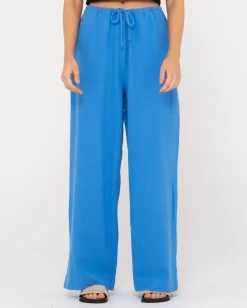 Carolina High Waisted Relaxed Fit Linen Pant | Rusty Online