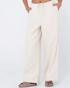 Carolina High Waisted Relaxed Fit Linen Pant | Rusty Best