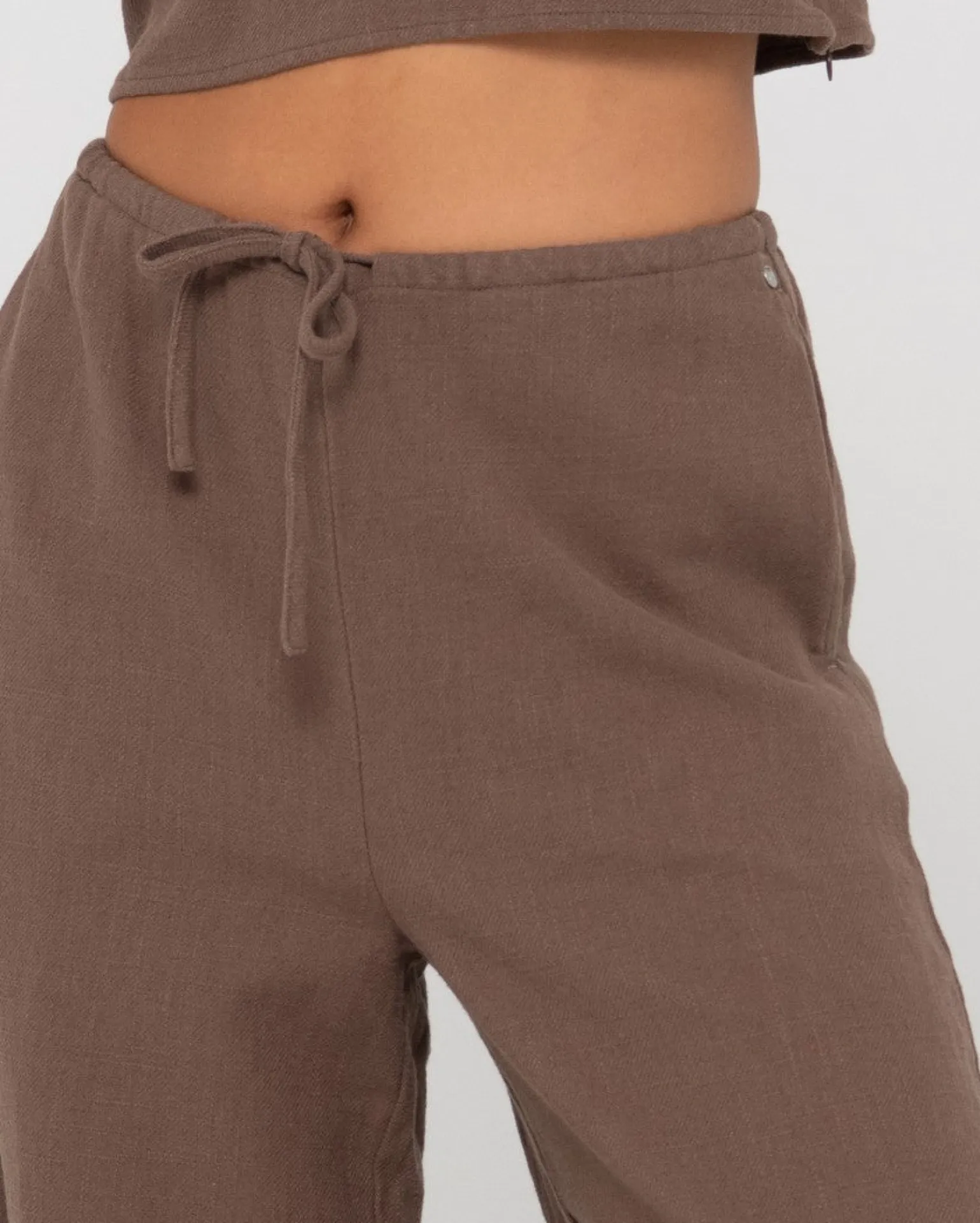 Carolina High Waisted Relaxed Fit Linen Pant | Rusty Fashion