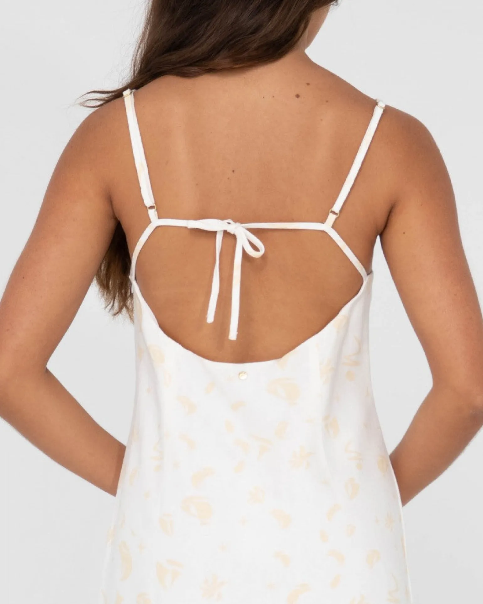 Cassidy Printed Open Back Mini Dress | Rusty Online