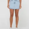 Celeste Low Rise Denim Mini Skirt | Rusty Hot